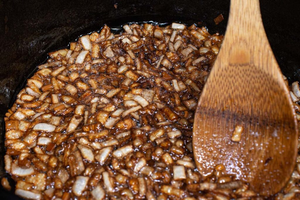Making Pilaf Plov