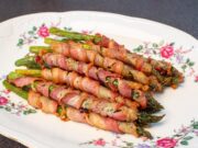 Asparagus Wrapped in Bacon Asparagus Wrapped in Bacon.