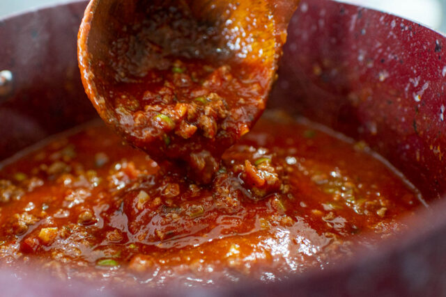 Really Good Spaghetti Sauce From a Jar Spaghetti sauce out of the jar.