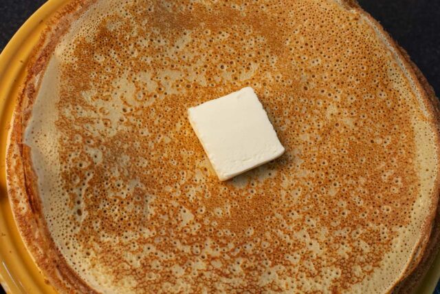 Sweet Crepes Based on Milk